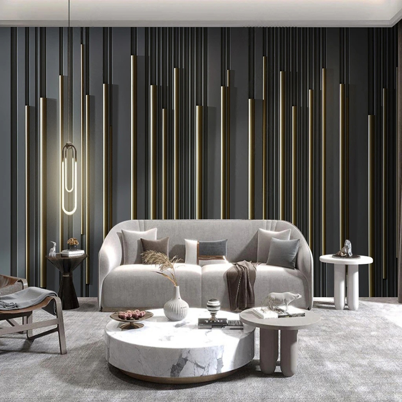 Home Lines Textiles - Özel Fotoğraf Duvar Kağıdı Modern Basit