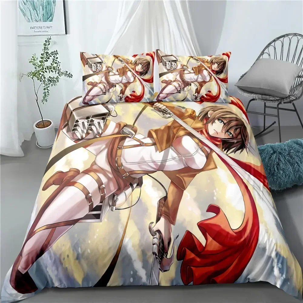 Home Textiles Classic Fashion - Moda Anime Attack on Titan Ev