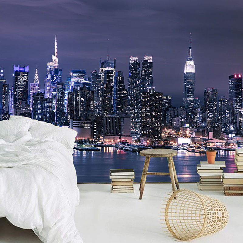 Home Textiles City - Özel 3D Dokunmamış Duvar Kağıdı Modern