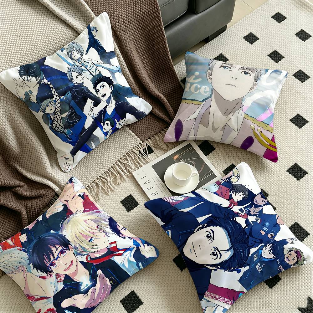 Home Textiles Super Soft - YURI!!! ICE Yastık Kılıfları Ev Yatak