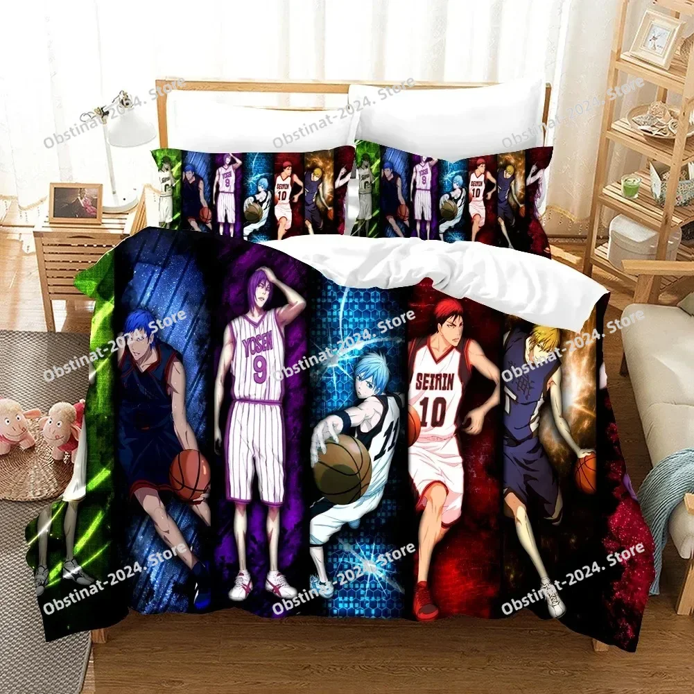 Home Textiles Super Soft - Anime Çocuklar Kuroko'nun Basketbol Nevresim Takımı