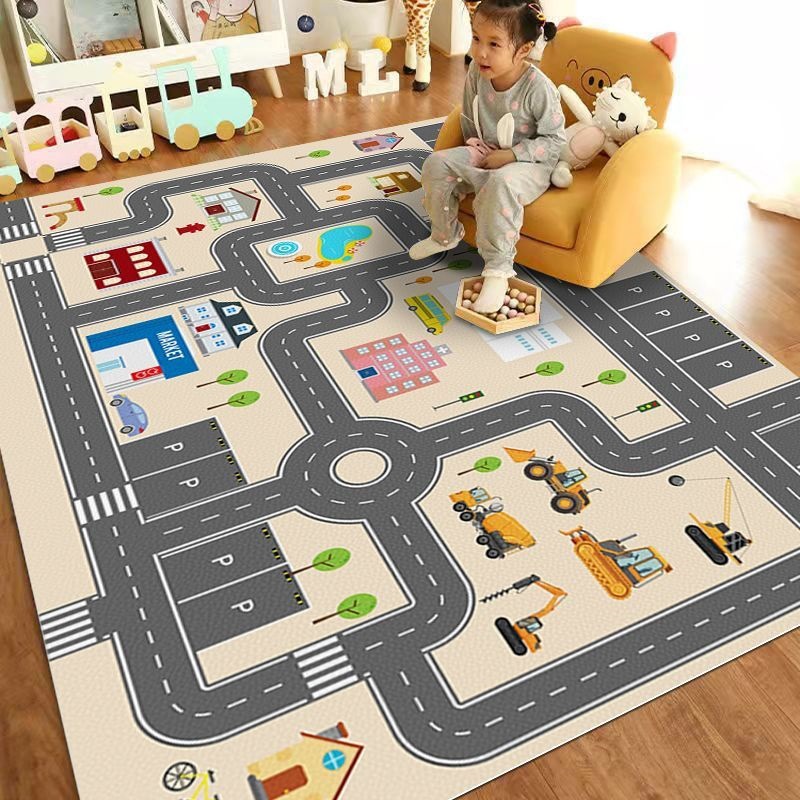 Karikatür çocuk paspas şehir t - Home Textiles City incelemesi ve fiyatı