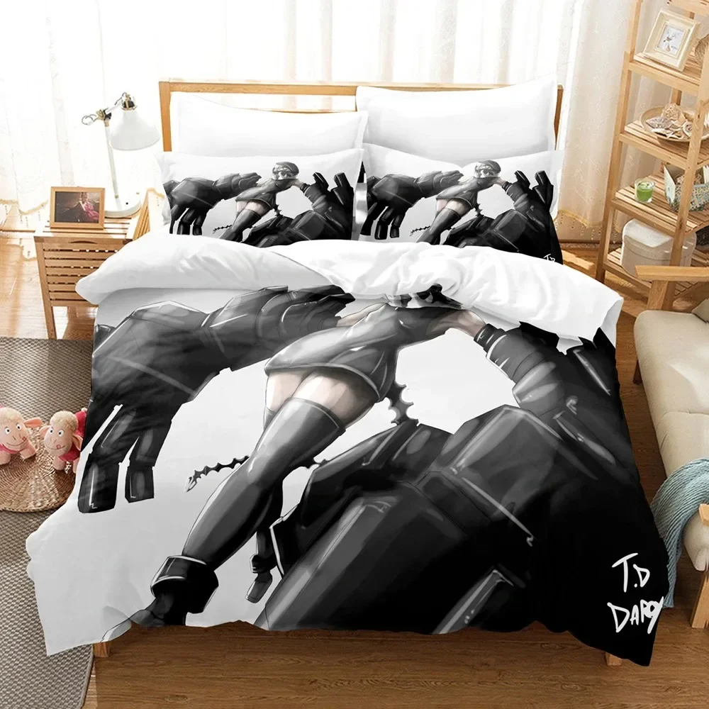 Black Rock Shooter Nevresim Te - Home Textiles Classic Fashion incelemesi ve fiyatı