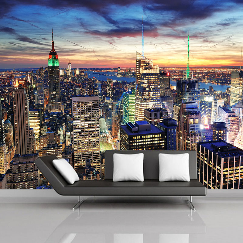 Özel fotoğraf 3D duvar kağıdı  - Home Textiles City incelemesi ve fiyatı