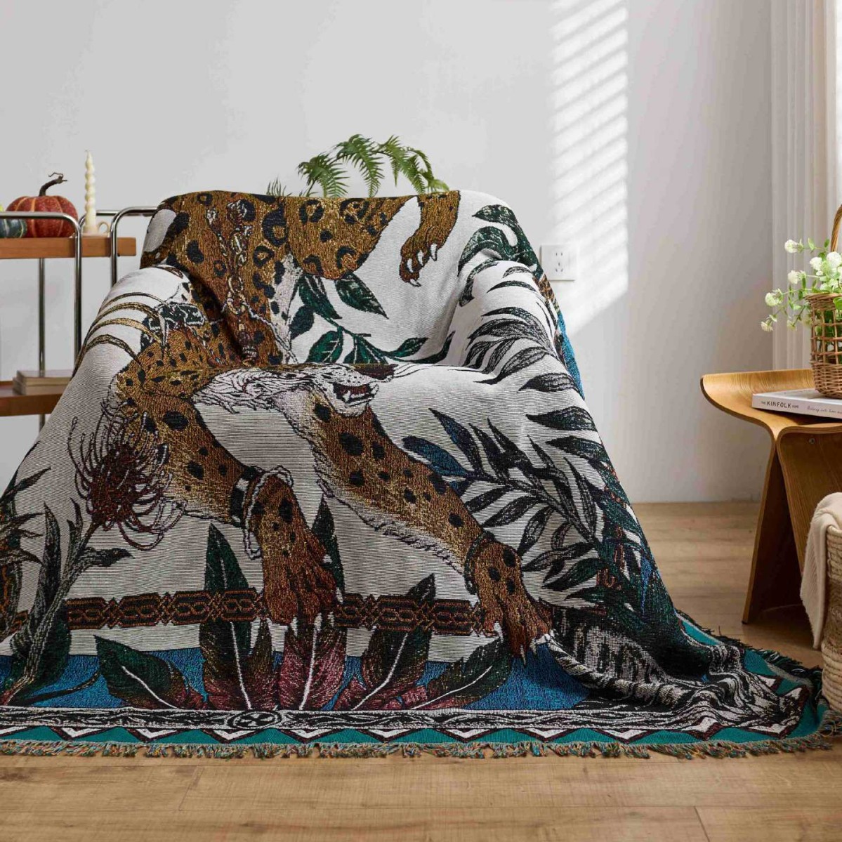 Tekstil Şehri Leopar Gobleni O - Home Textiles City incelemesi ve fiyatı