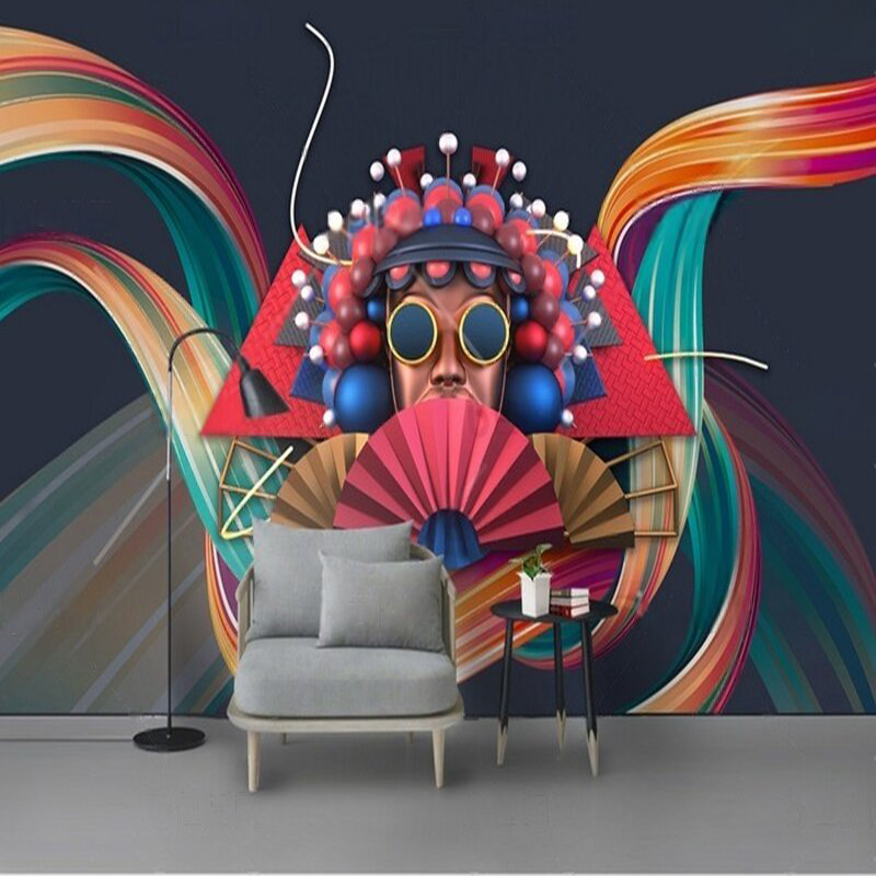 Modern Çin trendi soyut renk P - Home Textiles Trends incelemesi ve fiyatı