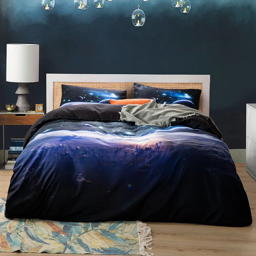 Uzay yıldız 3d Galaxy nevresim - Linen Duvet Cover incelemesi ve fiyatı