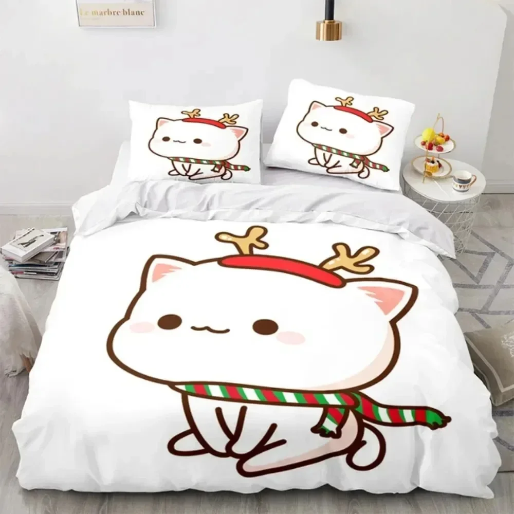 3D Çizgi Film Sevimli Şeftali  - Linen Duvet Cover incelemesi ve fiyatı