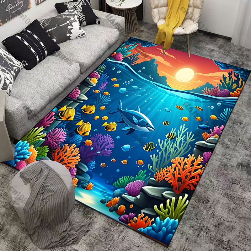 Canlı renklerle dolu su altı ş - Home Textiles City incelemesi ve fiyatı