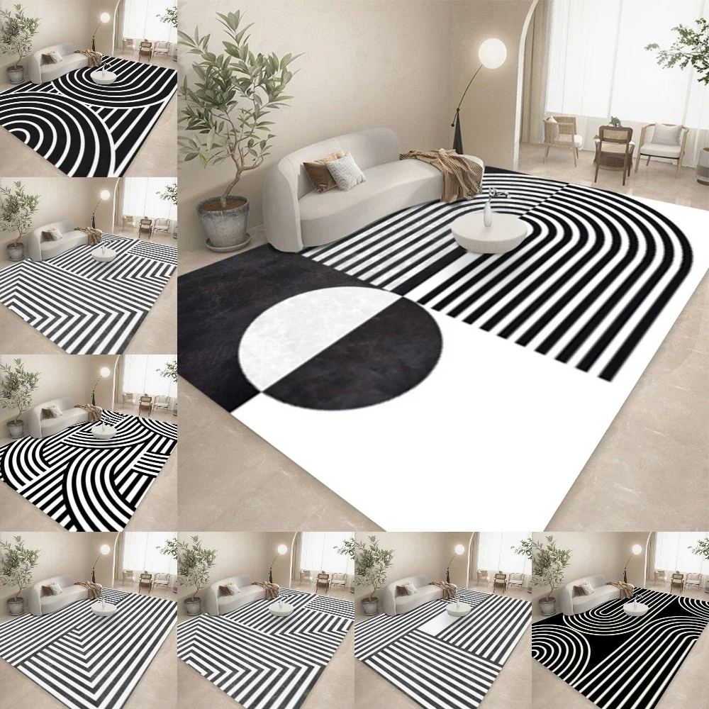 HD-Siyah Beyaz Geometrik Çizgi - Home Lines Textiles incelemesi ve fiyatı