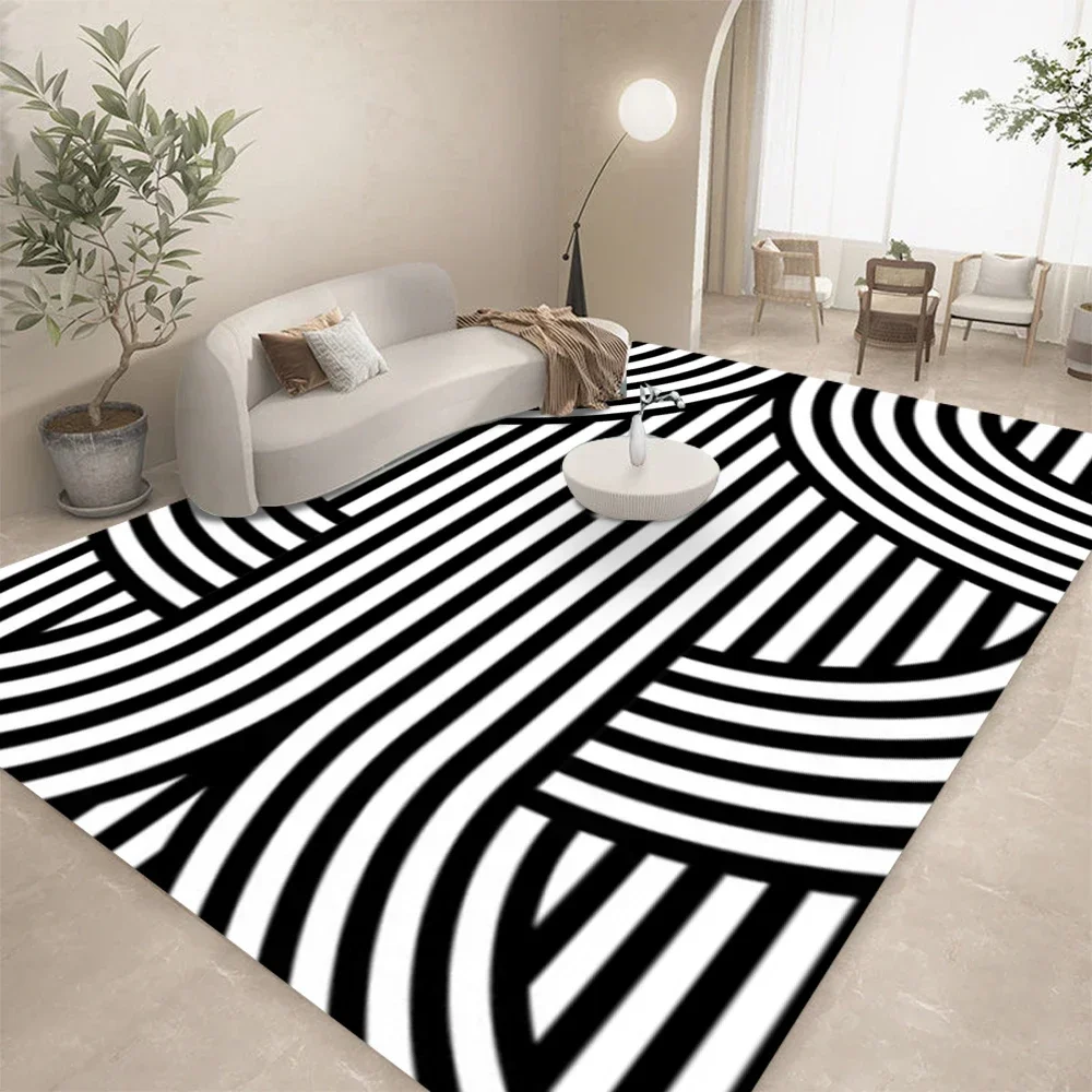 HD-Siyah Beyaz Geometrik Çizgi - Home Lines Textiles incelemesi ve fiyatı