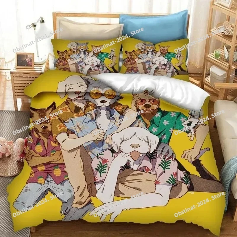 Anime BEASTARS Nevresim Takımı - Home Textiles Super Soft incelemesi ve fiyatı