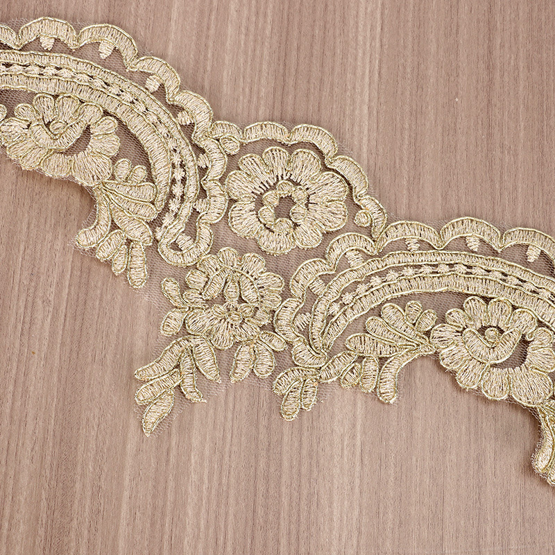 1Yard 4.7 cm Geniş Zarif Altın - Home Lines Textiles incelemesi ve fiyatı