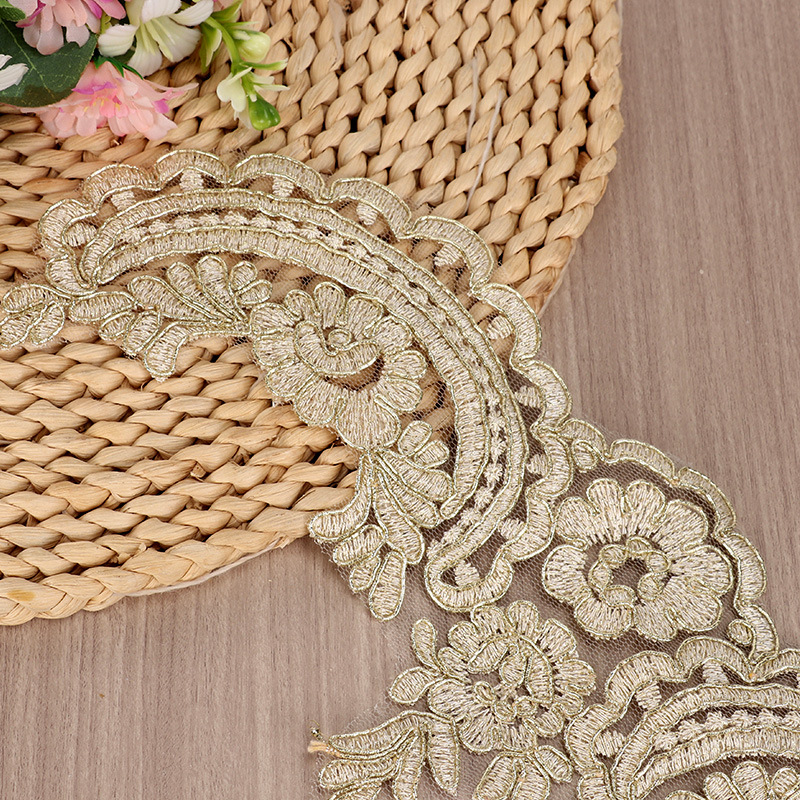 1Yard 4.7 cm Geniş Zarif Altın - Home Lines Textiles incelemesi ve fiyatı