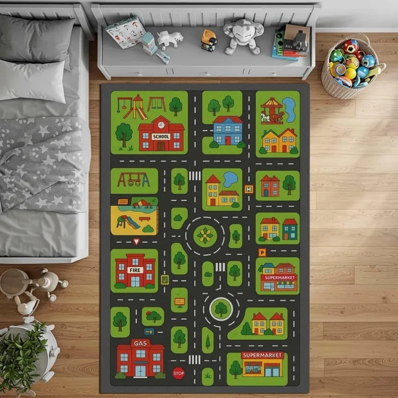 Çocuklar için Şehir Yol Harita - Home Textiles City incelemesi ve fiyatı
