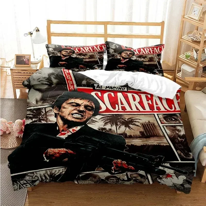 Tony Montana Scarfaces Baskılı - Linen Duvet Cover incelemesi ve fiyatı