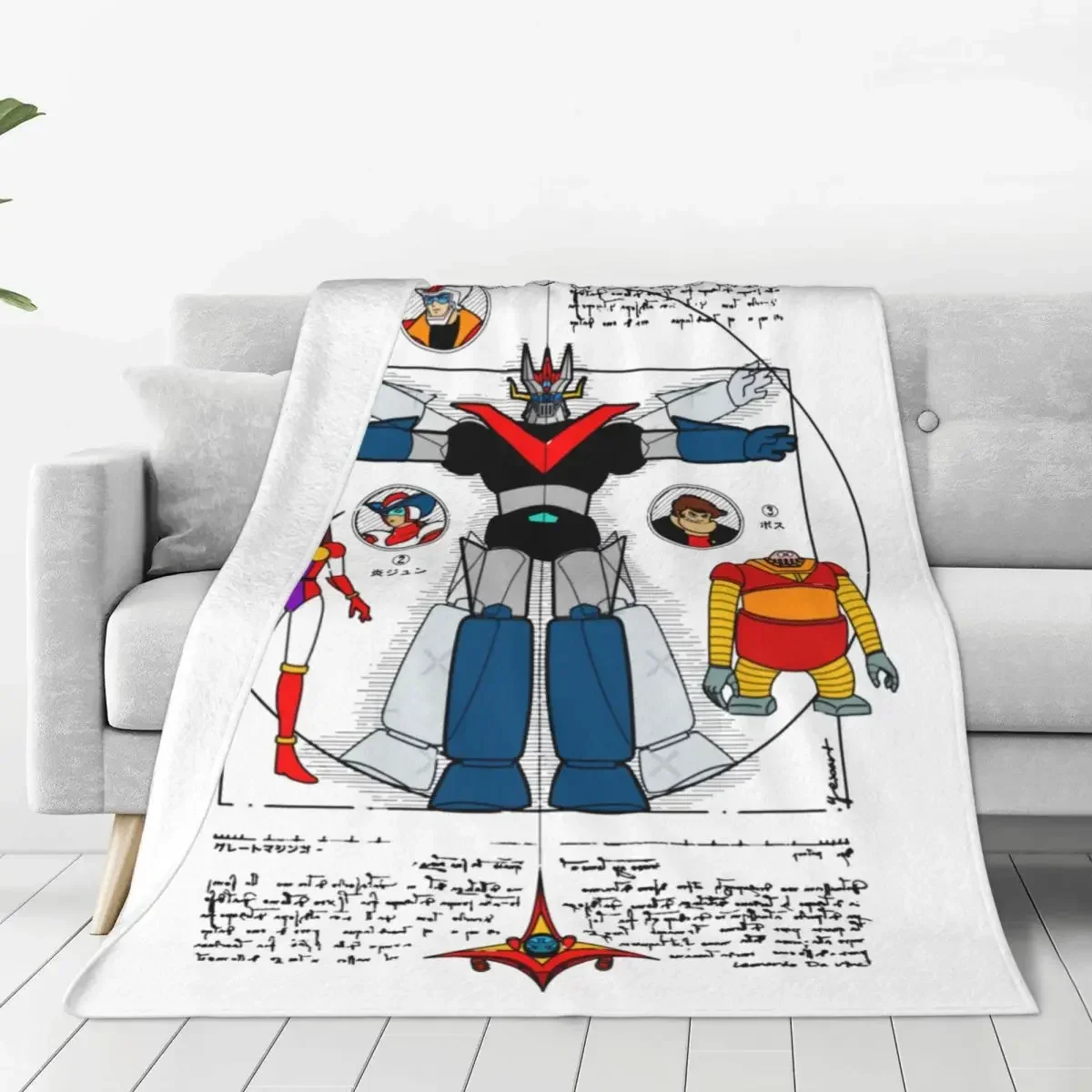 Mazinger Z Robot Tranzor Z Mer - Home Textiles Super Soft incelemesi ve fiyatı